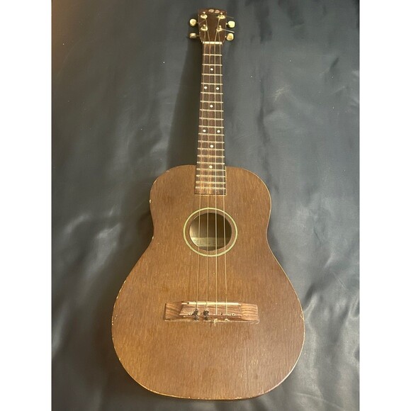 Vintage 1950s Weiss Del Canto Baritone Ukulele Model‎ B.U. 150 Mahogany - Picture 1 of 12
